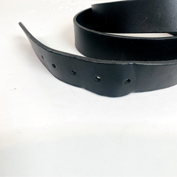 Carhartt Anvil Black Leather Work Belt Size 40 - Picture 4 of 8